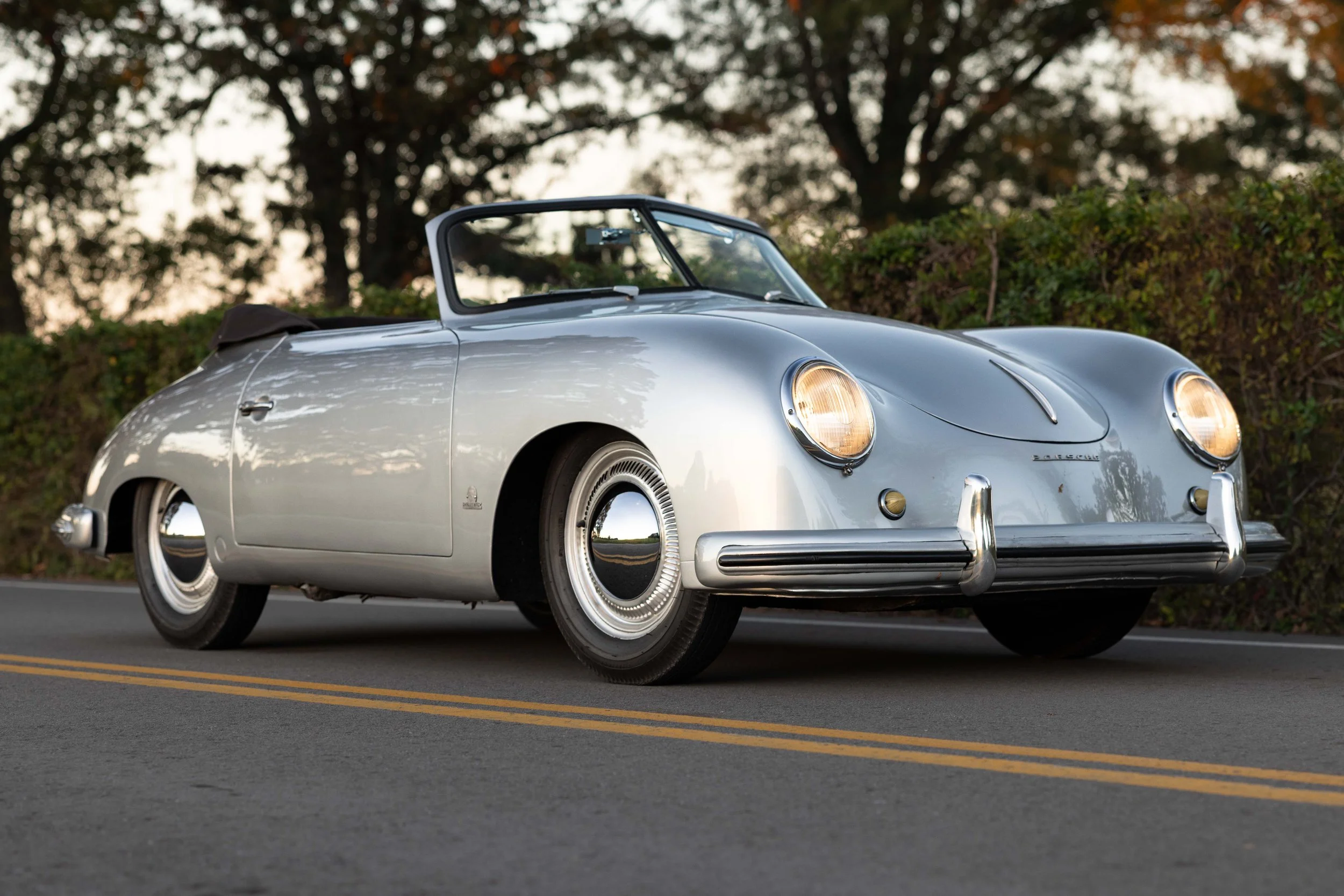SOLD - 1952 Porsche 356 Split Window Cabriolet — Niche Motors